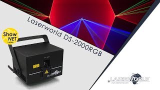 Laserworld DS-2000RGB show laser light | Laserworld