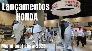 MOTORES DE POPA DA HOND NA Miami Boat Show 2025