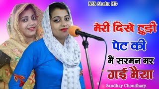 मेरी दिखे टुंडी पेट की || Meri Dike Tundi Pet Ki ||Sandhya Choudhary Ka Dj Rasiya 2023