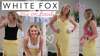 HUGE WHITE FOX TRY ON HAUL ! - Robyn Emily