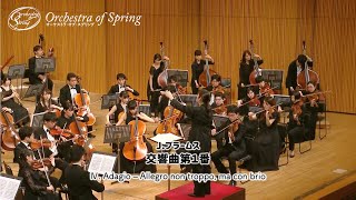 J. ブラームス / 交響曲第1番 第4楽章【Orchestra of Spring 第3回定期演奏会】