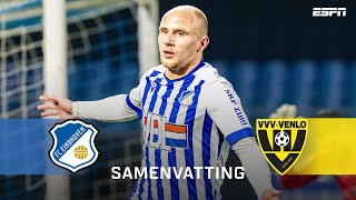 🟥 RODE KAART en HEERLIJKE TREFFERS 💫 | Samenvatting FC Eindhoven - VVV-Venlo