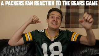 A Packers Fan Reaction to the Bears Game (NFL Week 13)