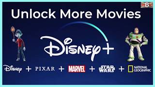How to Unlock Disney Plus America Library & Watch more Movies