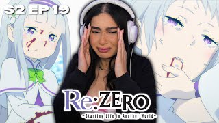 THIS IS PAIN 😭💔 | Re:ZERO Season 2 Episode 19 REACTION!