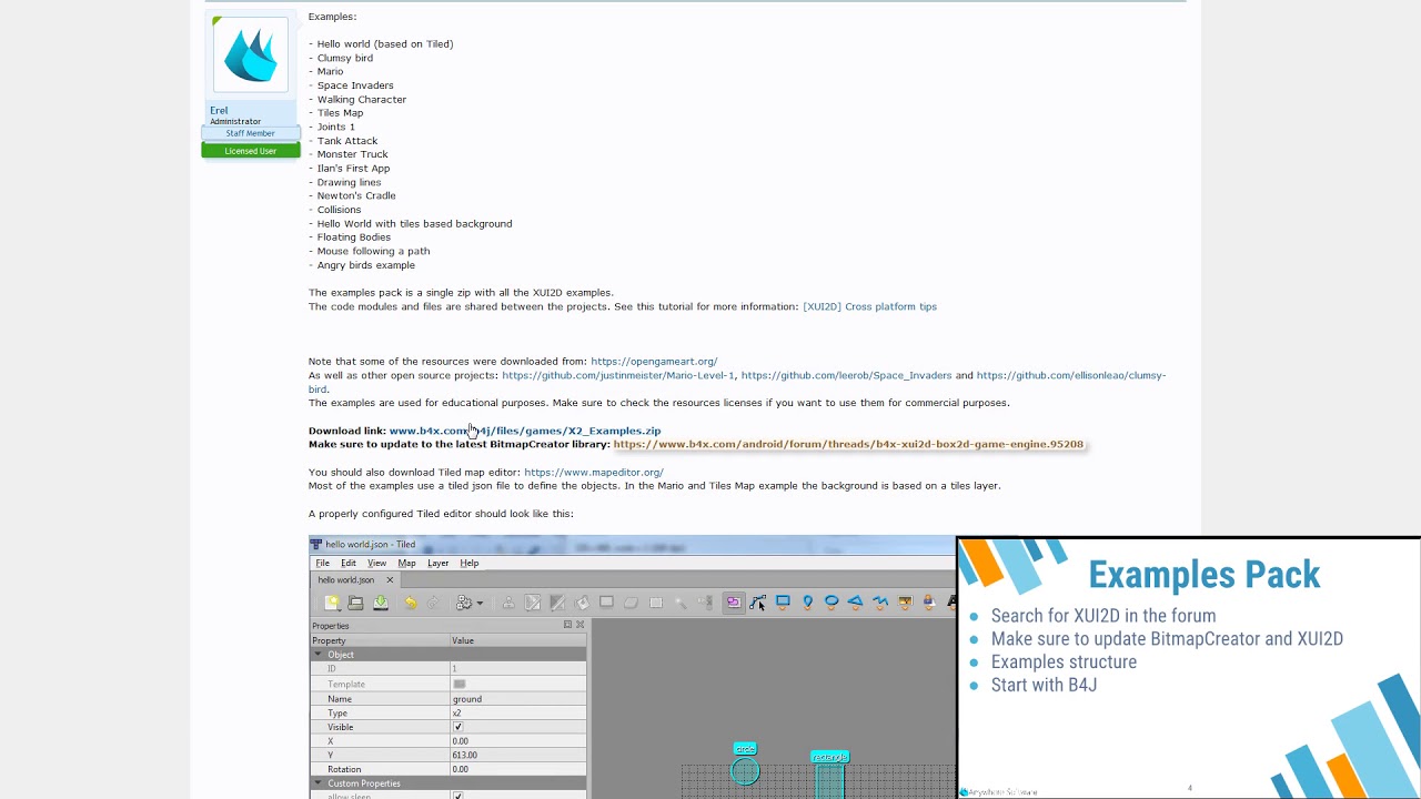 Xui2d Game Framework Getting Started Youtube