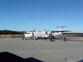 rare dat atr 72 timelapse at stord airport april 2010