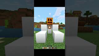 Spawning Mutant SnowGolem in Minecraft ☠️ #shorts #minecraft #viral