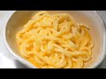 絶対ハマる！混ぜるだけで悪魔的美味しさ『釜玉塩バターうどん』udon with raw egg u0026salt butter