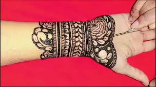 Beautiful Stylish mehndi Design || Beautiful mehndi front hand || mehndi Design