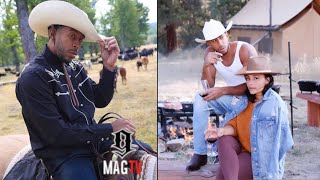 Ludacris & Wife Eudoxie Celebrate His Birthday On A Western "Baecation!"🐴