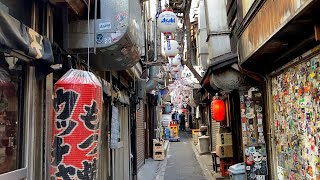 Walk the West Exit of Shinjuku Station (Tokyo2022) / Drinking quarter / April