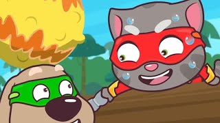 Lazy Heroes | Talking Tom Heroes | Cartoons for Kids | WildBrain Superheroes