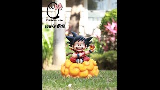 #雕像開箱片 龍珠 Egg Studio 1/8 小悟空 Egg Studio Son goku resin statue unboxing