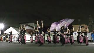 「 桜華乱舞 」ろっけん通りおどりん祭 2018 【本部前会場】