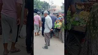 Bangalore, Hosa road Market near electronic City