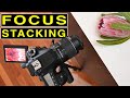 How to FOCUS STACK for amazingly sharp landscape, macro or product photos.