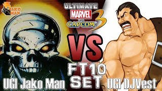 UMVC3 FT5 Set - UG| Jako Man VS UG| DJVest