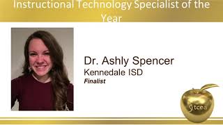 2021 Ed Awards - Instructional Technology Specialist of the Year - Dr. Ashly Spencer
