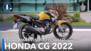 NOVA HONDA CG 160 TITAN 2022: FICOU AINDA MELHOR