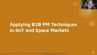 Finding Product-Market Fit in Industrial IoT and Space Startups by Lee Garverick