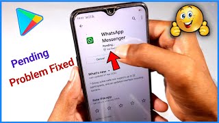 whatsapp download nahi ho raha hai pending problem fixed