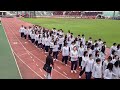 101年中小學聯合運動會二信中學表演太極舞