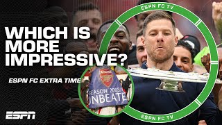 Which is more impressive: Arsenal's or Leverkusen's invincible season? | ESPN FC Extra Time