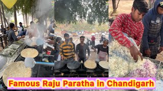 Most Famous Raju Paratha Wala in Chandigarh😍😍 Bhut tasty hote hai inke Parathe 🤩🤩