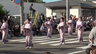 あおもり10市大祭典in黒石 パレード4/11 三本木小唄ながし踊り　2024.09.29