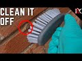 Best Method To Clean Bricks After Building Works - How To Remove Mortar Stains OFF Bricks/Walls