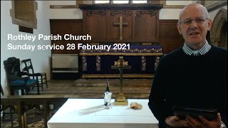 Sunday service 28.02.2021