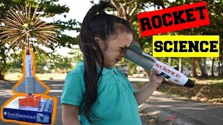 🚀ROCKET SCIENCE TOY REVIEW FOR KIDS | FUN EXPERIMENT - CaleighPlayful Channel