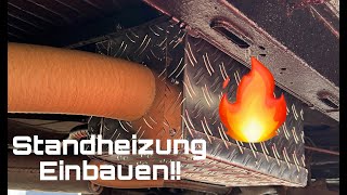 Standheizung in den VW T4 Bus bauen I VW T4 Camper Umbau Teil 17