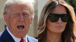 Donald & Melania's Exit From Amalija's Funeral Raises Questions