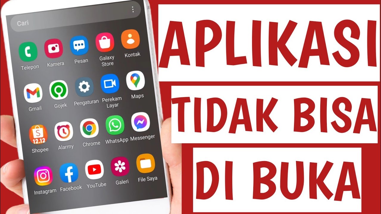 Cara Mengatasi Aplikasi Tidak Bisa Dibuka - YouTube