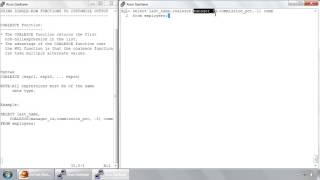 3.14 COALESCE Function