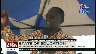 Governor Nanok decries poor state of education in Turkana