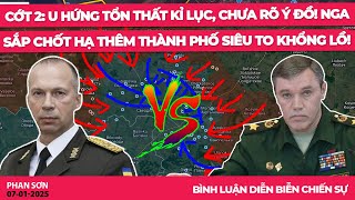 Cớt 2: U hứng tổn thất kỉ lục, chưa rõ ý đồ! Nga sắp chốt hạ thêm thành phố siêu to khổng lồ!