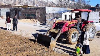 🚜 Land Preparation for Sadegh’s New Cabin – Tractor Work Begins! 🏡