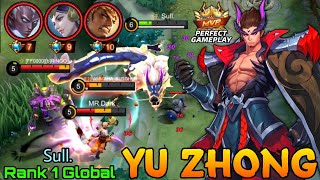 Unstoppable YZ The Black Dragon VS 3 Supreme Enemy! - Top 1 Global Yu Zhong by Sull. - Mobile Legend
