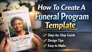 How To Create A Funeral Program Template - The Funeral Program Site