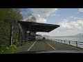 4k hokkaido drive along lake shikotsu