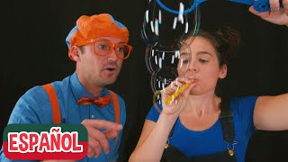 Burbujas con Blippi | Vídeos educativos para niños | Aprende con Blippi