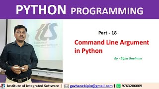 Part - 18 : Command Line Argument in Python | Hindi Language