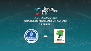 Kocaeli Bşb Kağıtspor - Mamak Belediyesi TBL Federasyon Kupası