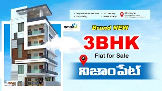 Brand New 3BHK Flat For Sale in Nizampet