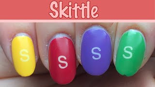 Skittle Nails