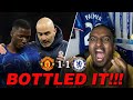 BOTTLED IT AGAIN AT OLD TRAFFORD | MANCHESTER UNITED 1-1 CHELSEA REVIEW