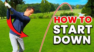 EFFORTLESS GOLF SWING - How to Start the Downswing like a Tour Pro - GAME CHANGER Golf Drill